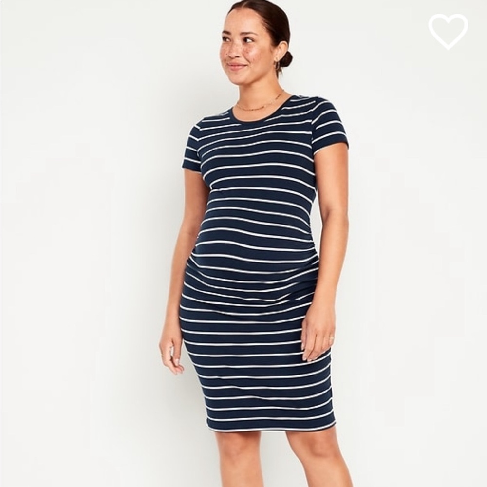 NWT maternity striped dress